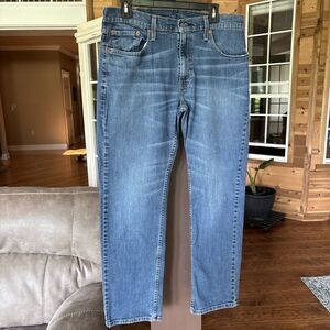 Levi's 559 Jeans Mens 33x30 Relaxed Straight Blue Denim Med Wash Cowboy Western
